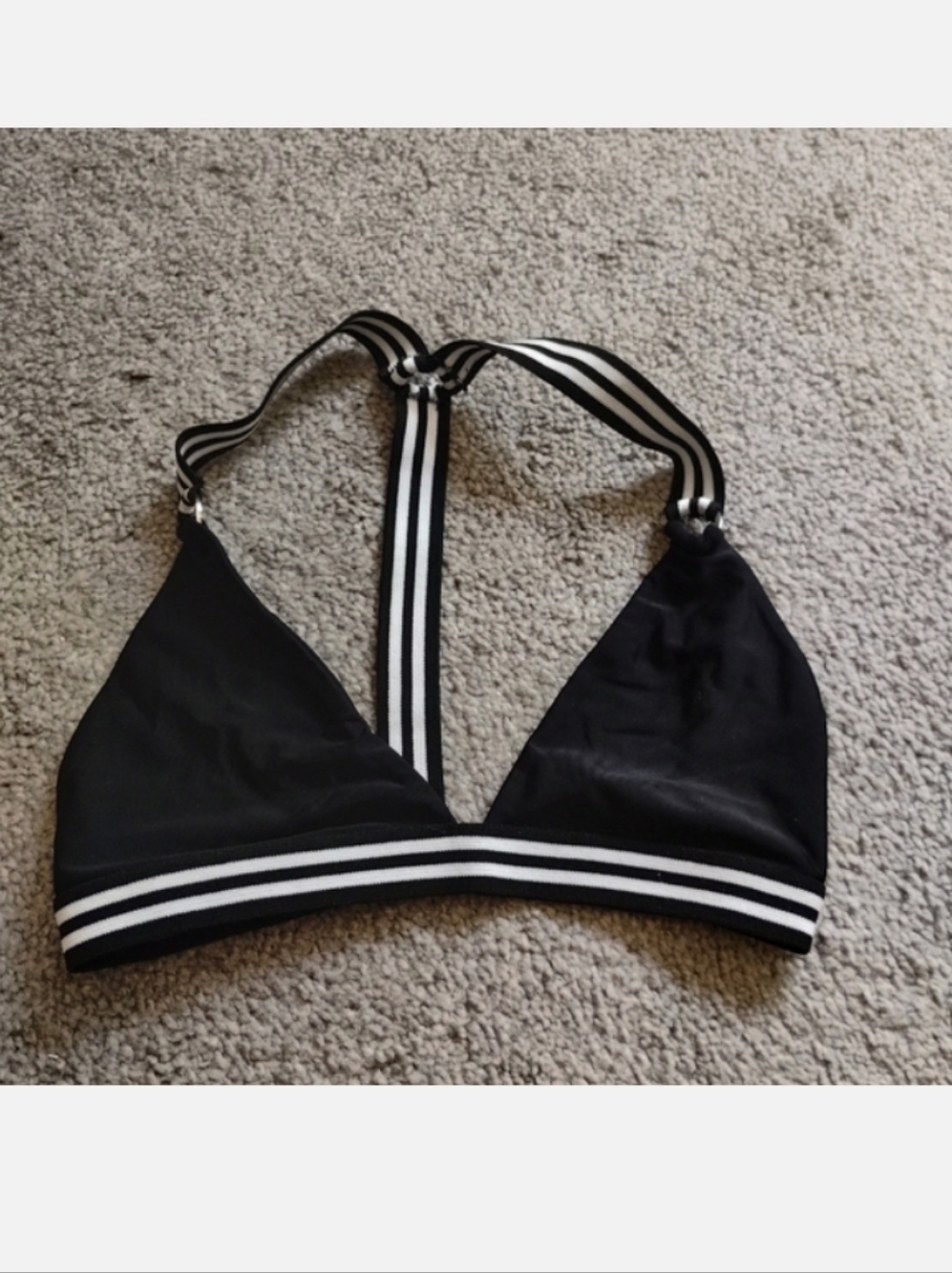 Mikoh Womens Monterey T Back Bikini Top Sz M